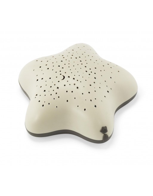 Musical Star Projector in Beige Motiv Nilpferd Musical Star Projector in Beige Motiv Nilpferd