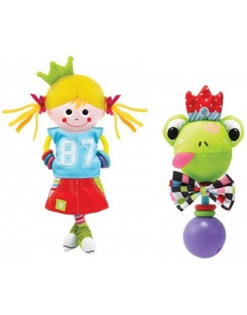 Rassel-Set Prinzessin mit Frosch