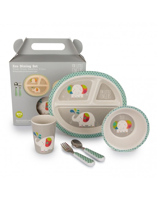 Wunderschönes Ess-Set aus Bambusfasern Wunderschönes Ess-Set aus Bambusfasern