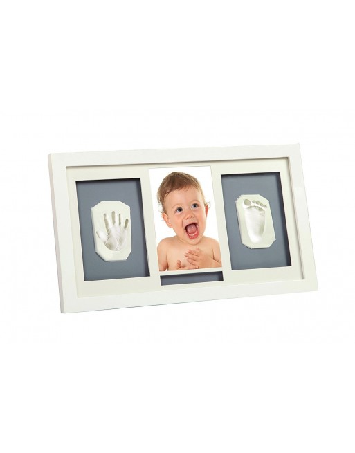 Bilderrahmen-Abdruck-Set für Babys Hand oder Fuß