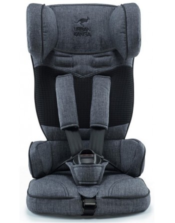 Autositz in Grau Denim