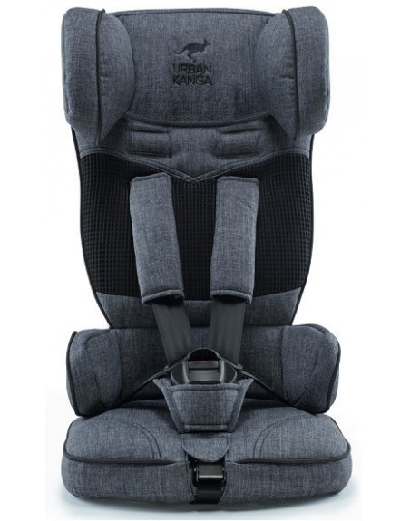 Autositz in Grau Denim