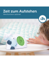 SAM - Schlaftrainer, Uhr & Nachtlicht in Weiß mit Blau