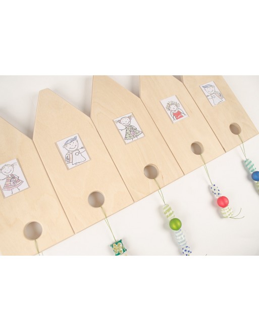 Geburtstagskalender CASA aus Holz