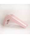 Kinderrutsche VIVA in Pastellrosa mit Weiß